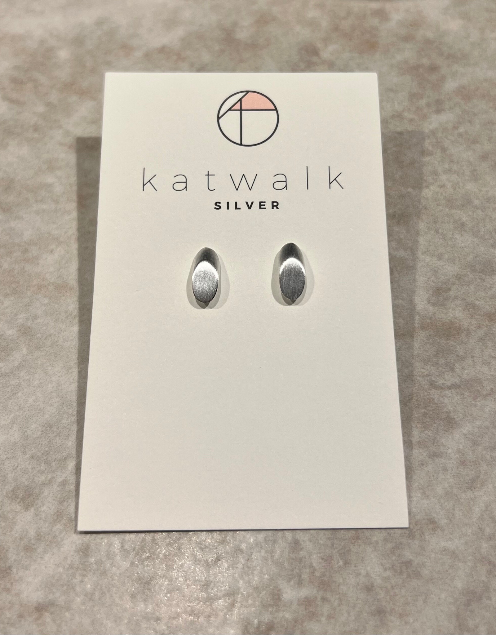 Katwalk Oorbel - Pretty - zilver