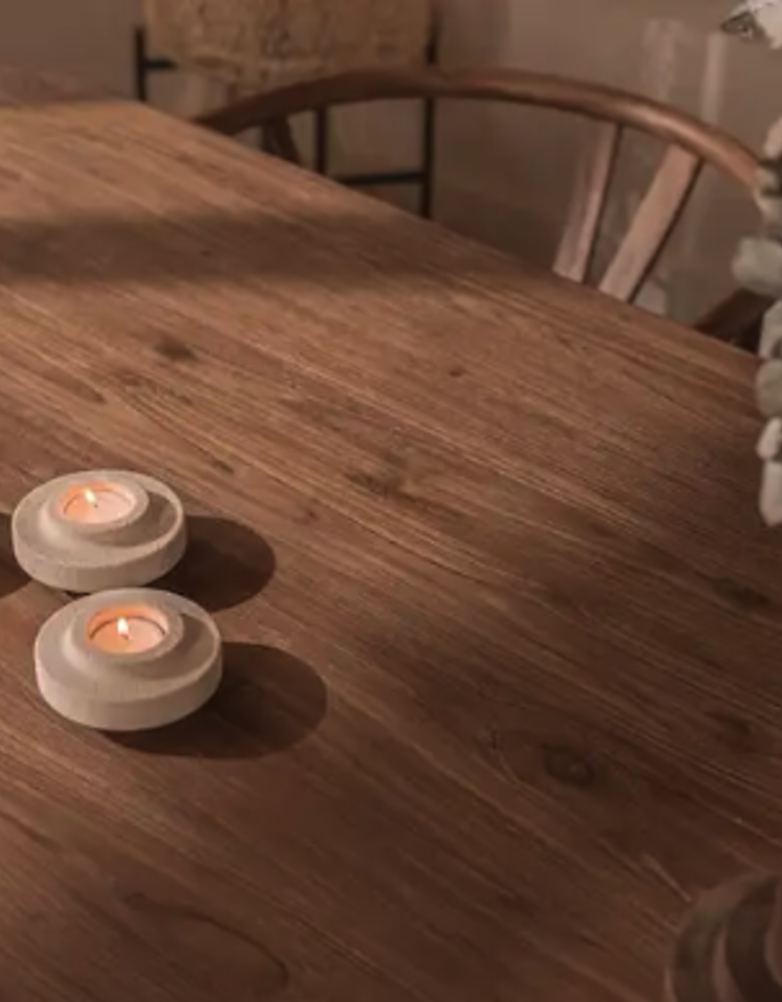 Bodhi Theelichthouder - Ring Onyx