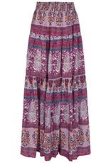 Lollys Laundry Maxirok - Sunset flower print
