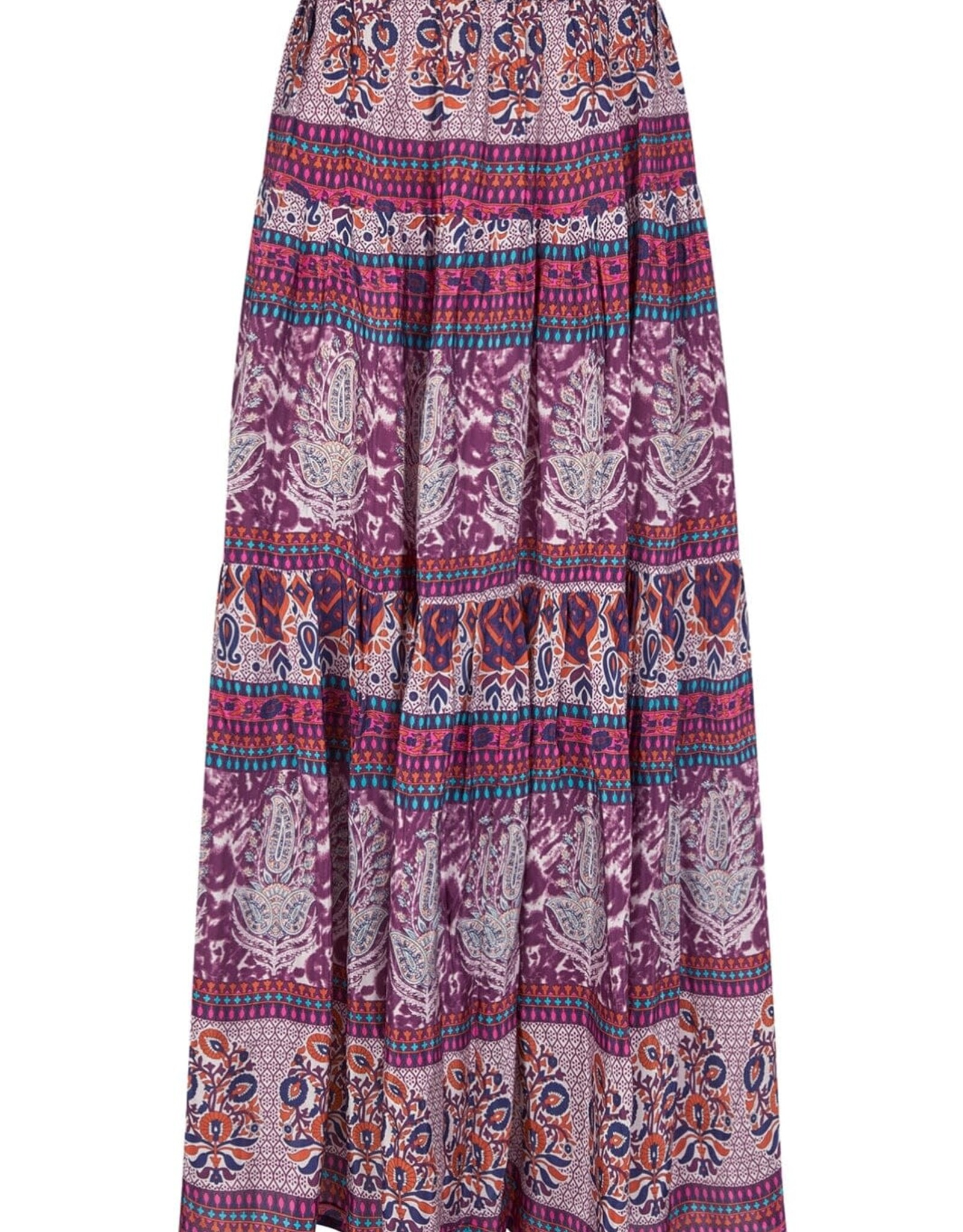 Lollys Laundry Maxirok - Sunset flower print