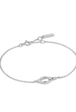 Ania Haie Armband - Wave link Zilver