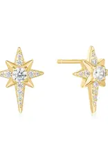 Ania Haie Oorbel - Eight pointed star stud