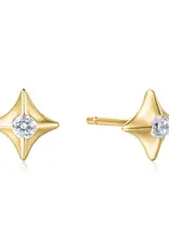 Ania Haie Oorbel - Gold sparkling star stud