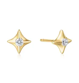 Ania Haie Oorbellen- sparkling star stud - goud