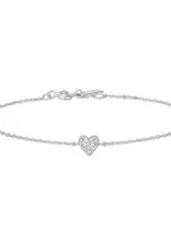 Ania Haie Armband - Silver sweetheart pave