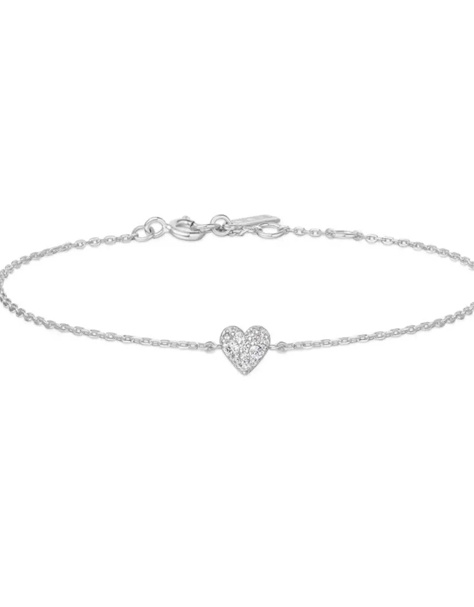 Ania Haie Armband - Silver sweetheart pave