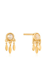 Ania Haie Oorbellen - Midnight fringe stud - goud