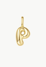 Ania Haie Charm - Letter P - goud