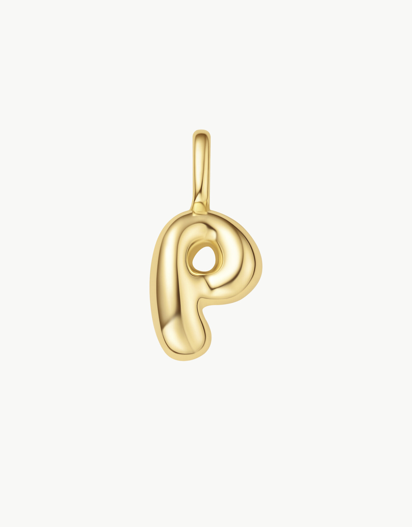 Ania Haie Charm - Letter P - goud