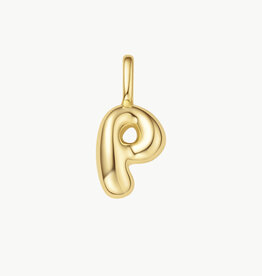 Ania Haie Charm - Letter P - goud