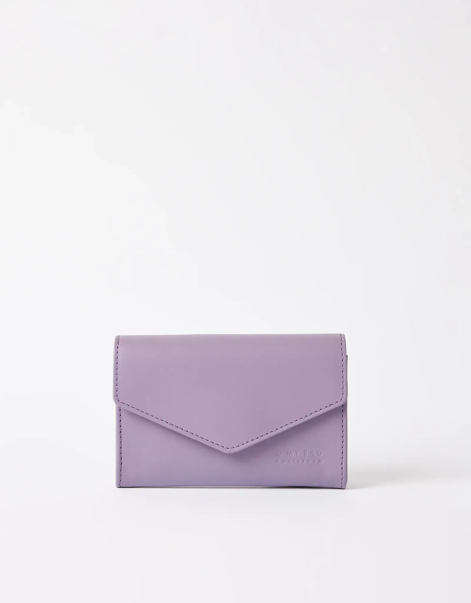 Jo's purse  -  pale mauve classic leather