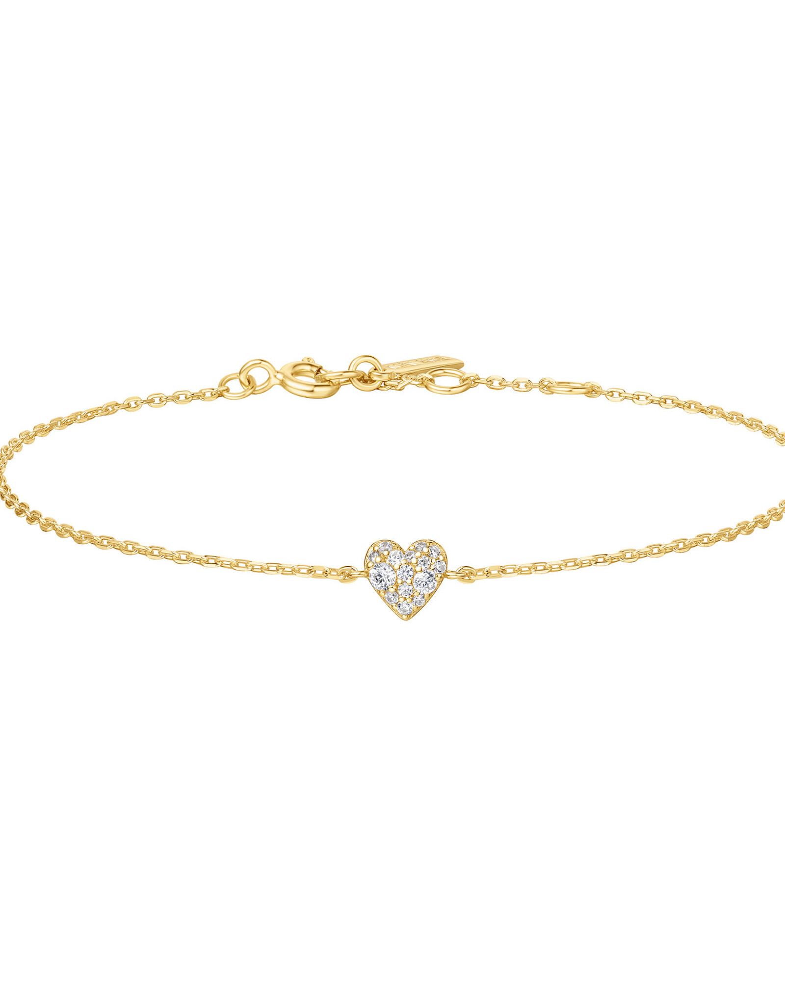 Ania Haie Armband - sweetheart pave - goud