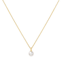 Ania Haie Ketting - pearl drop pendant - goud