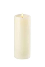 Uyuni Led oplaadbare theelight -  ivory 7.5x20 cm