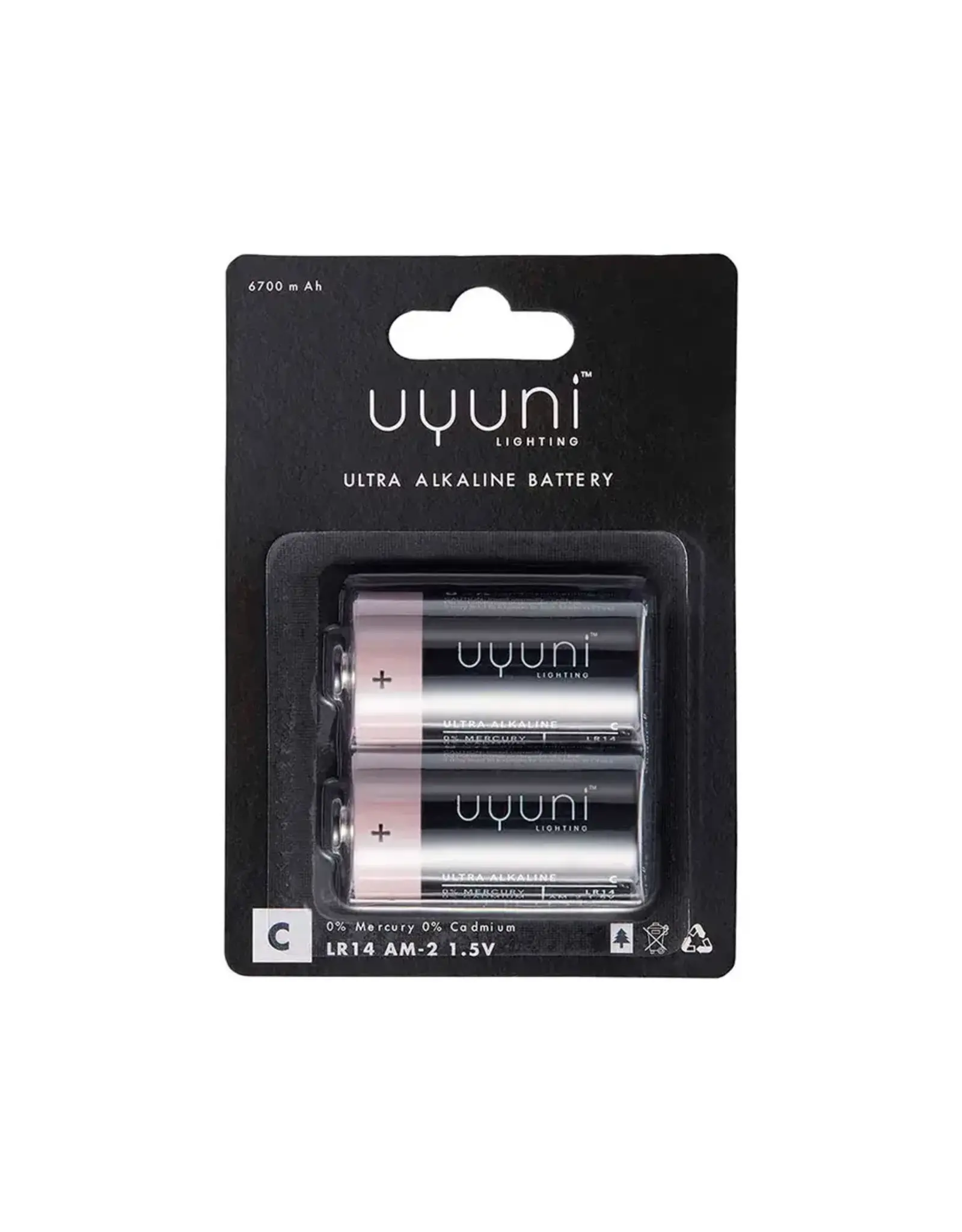 Uyuni Battery - 1.5v 6700 mAh 2 pack