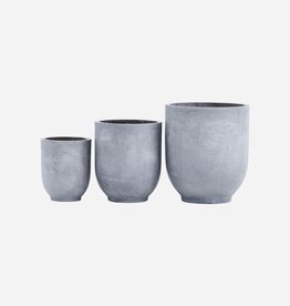 House Doctor Bloempot - Gard Grey M