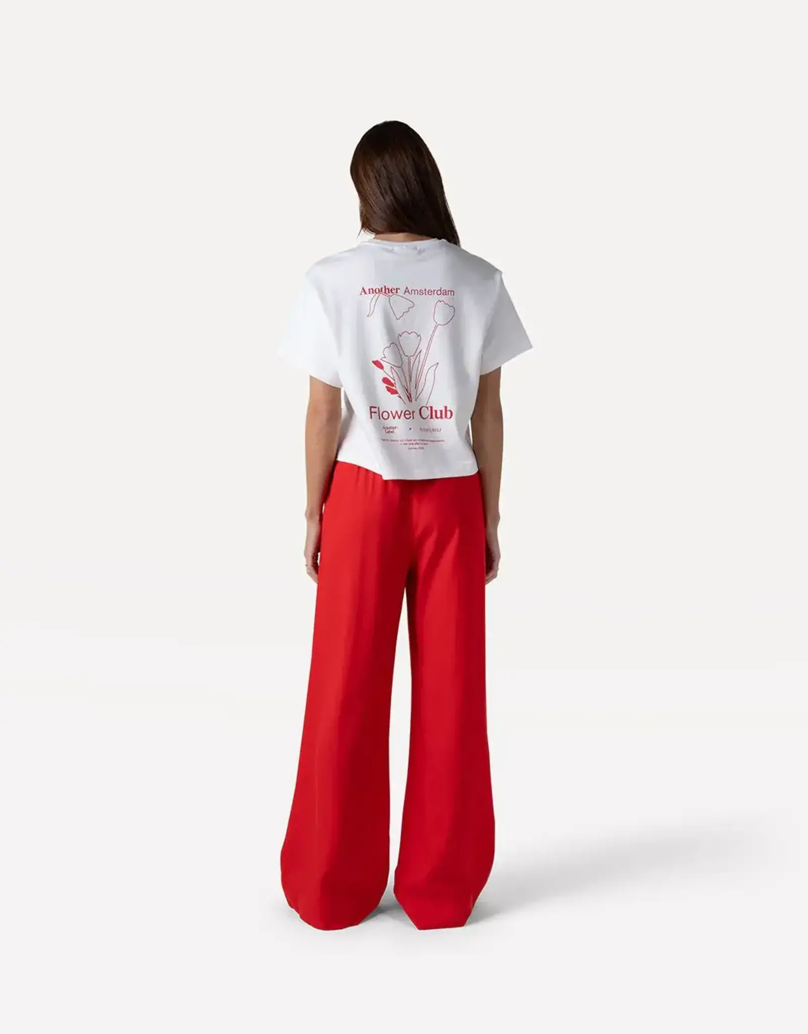 another label Broek - Natalie rood