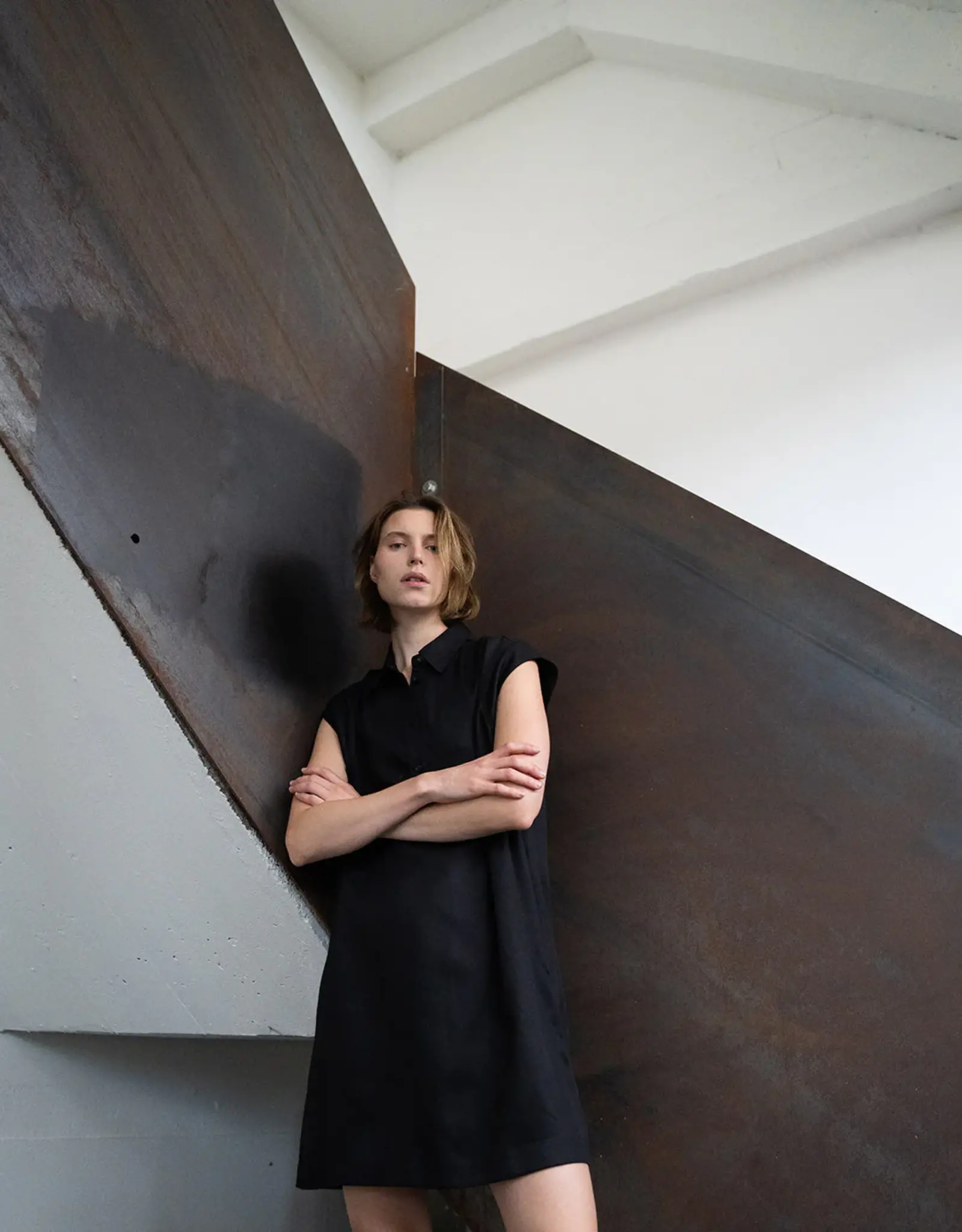 another label Jurk - Marieke zwart