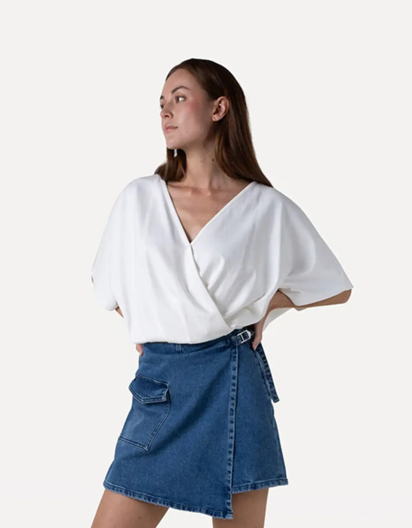 another label Top - Elsa wit