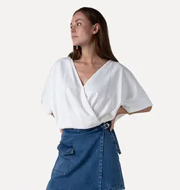 Another label Top - Elsa wit