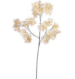 Pure Kunstbloem - Wild hydrangea vanille 85 cm