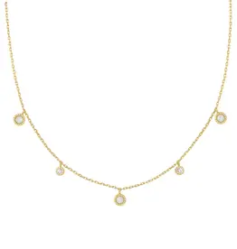 Ania Haie Ketting -  kyoto opal station - goud