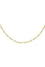 Ania Haie Ketting - Gold filia curb chain