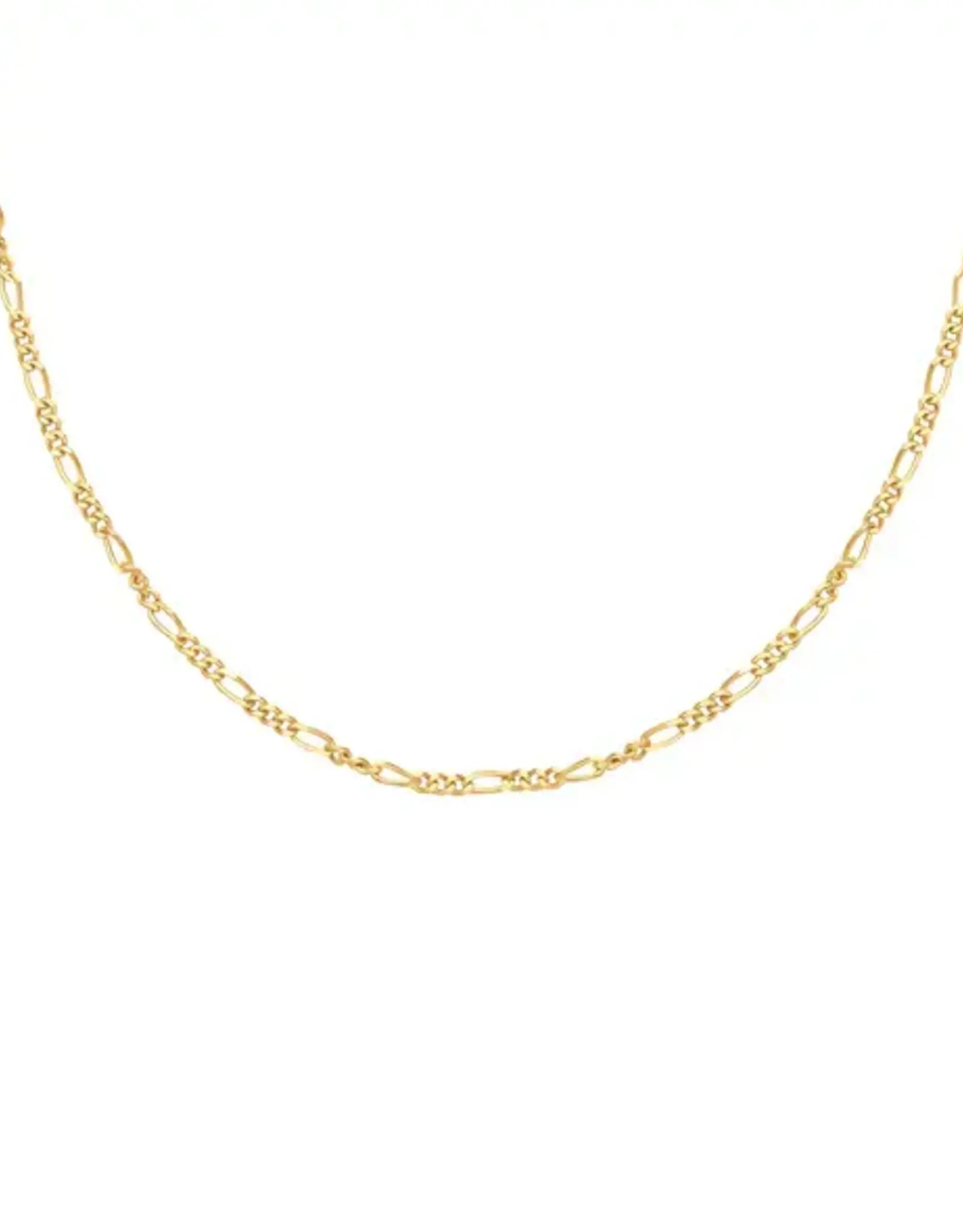 Ania Haie Ketting - Gold filia curb chain