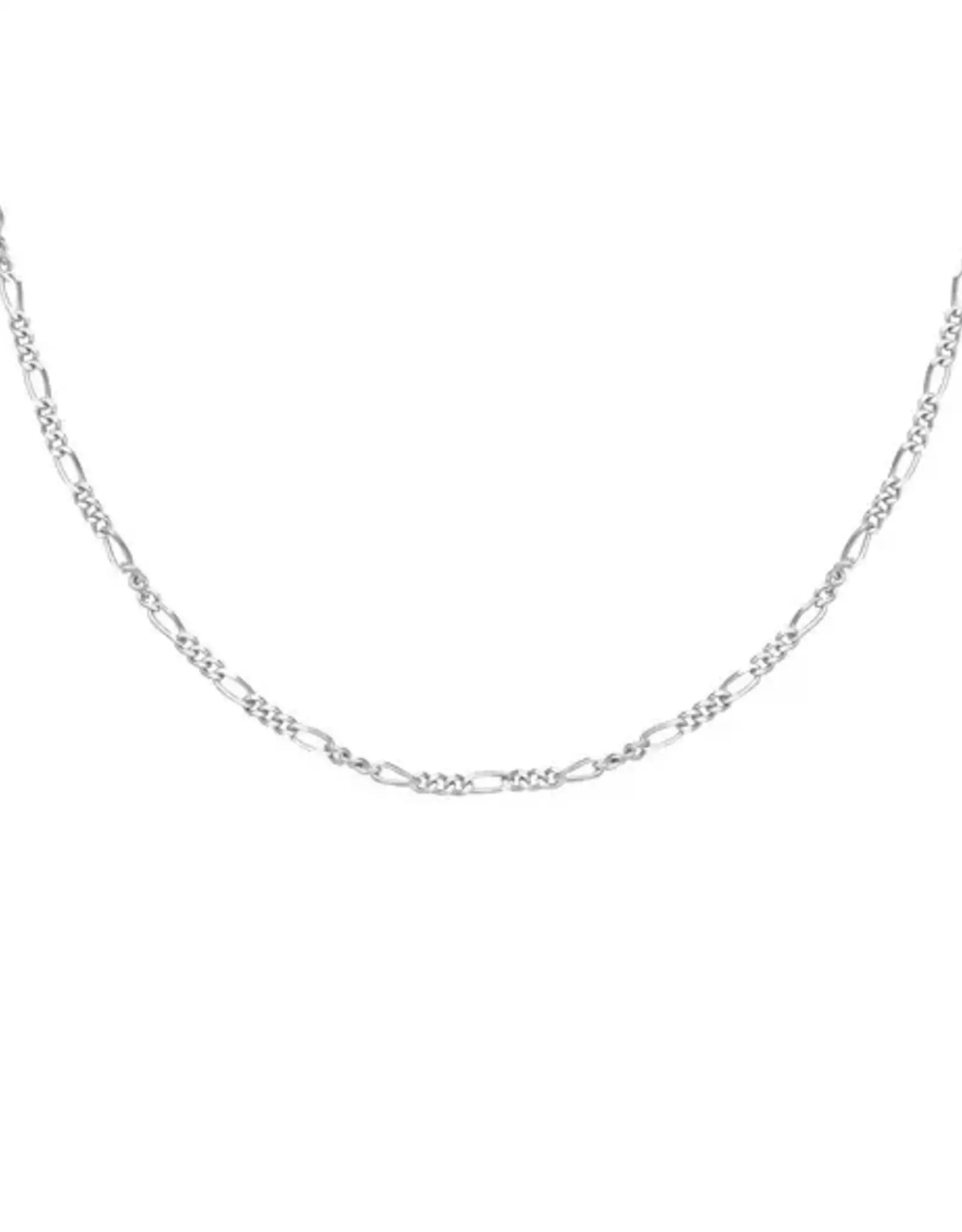 Ania Haie Ketting - Silver filia curb chain