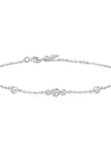 Ania Haie Armband - Sparkling bezel cubic zirconia sation - zilver