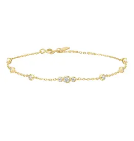 Ania Haie Armband - Gold sparkling bezel cubic zirconia sation