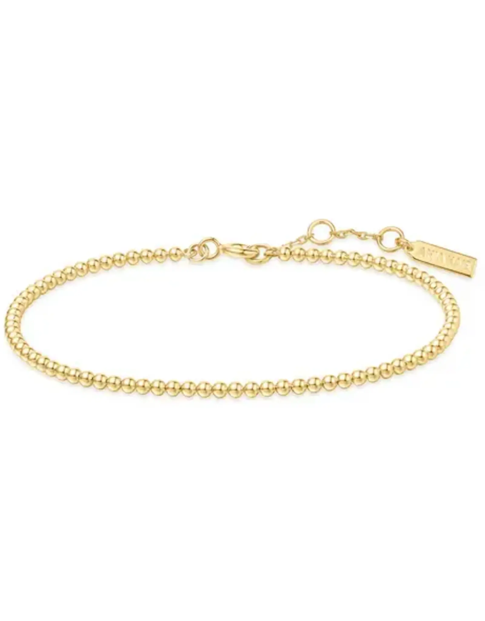 Ania Haie Arrmband - Gold beaded
