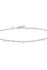 Ania Haie Armband - disc station - zilver