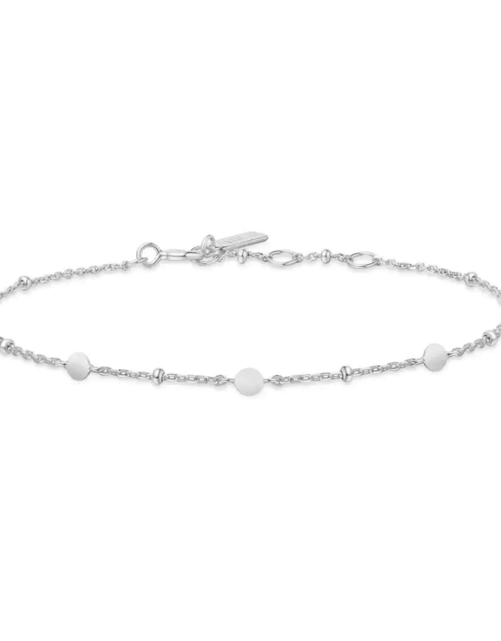 Ania Haie Armband - disc station - zilver