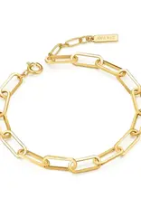 Ania Haie Armband - bold chunkychain - goud
