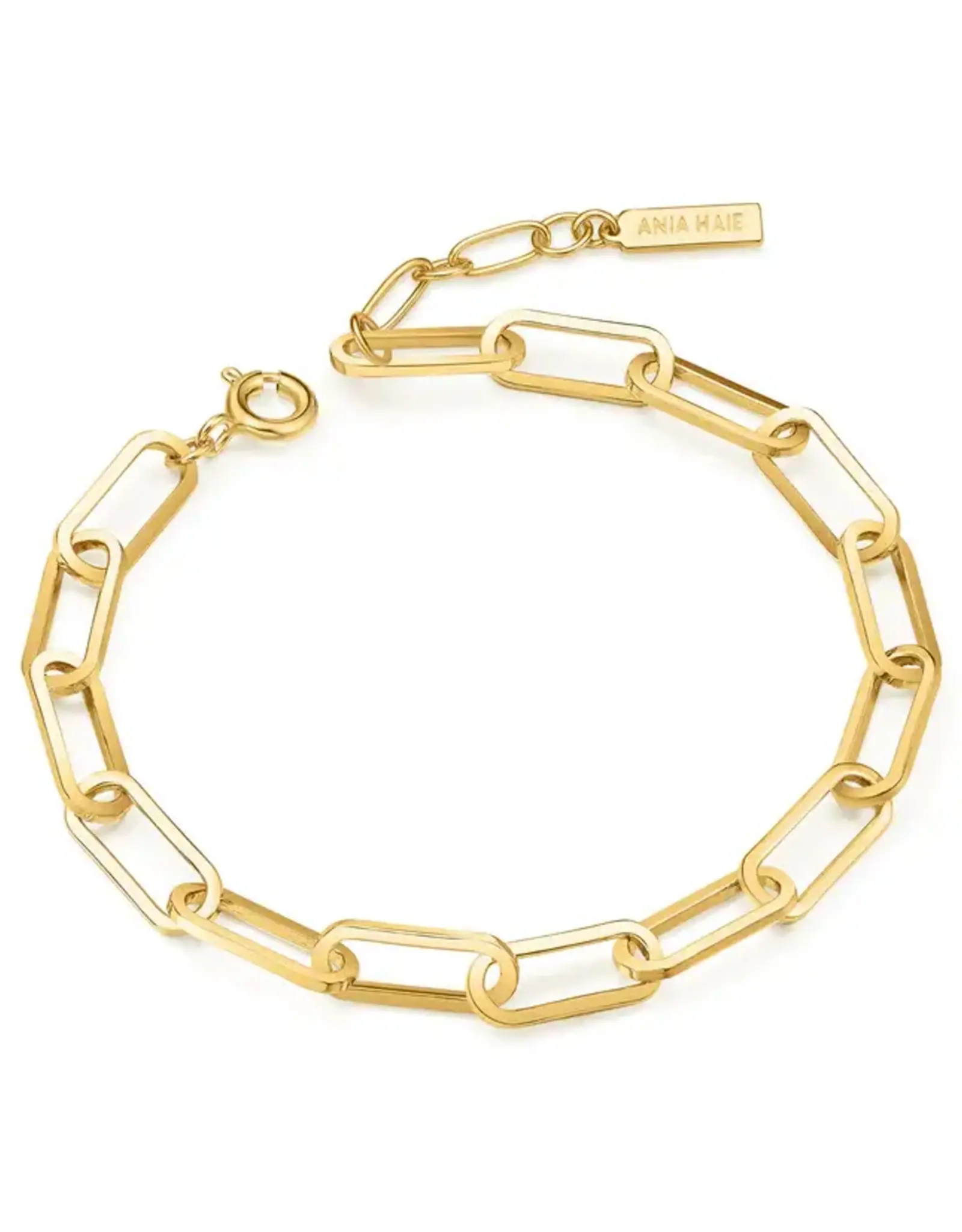Ania Haie Armband - bold chunkychain - goud