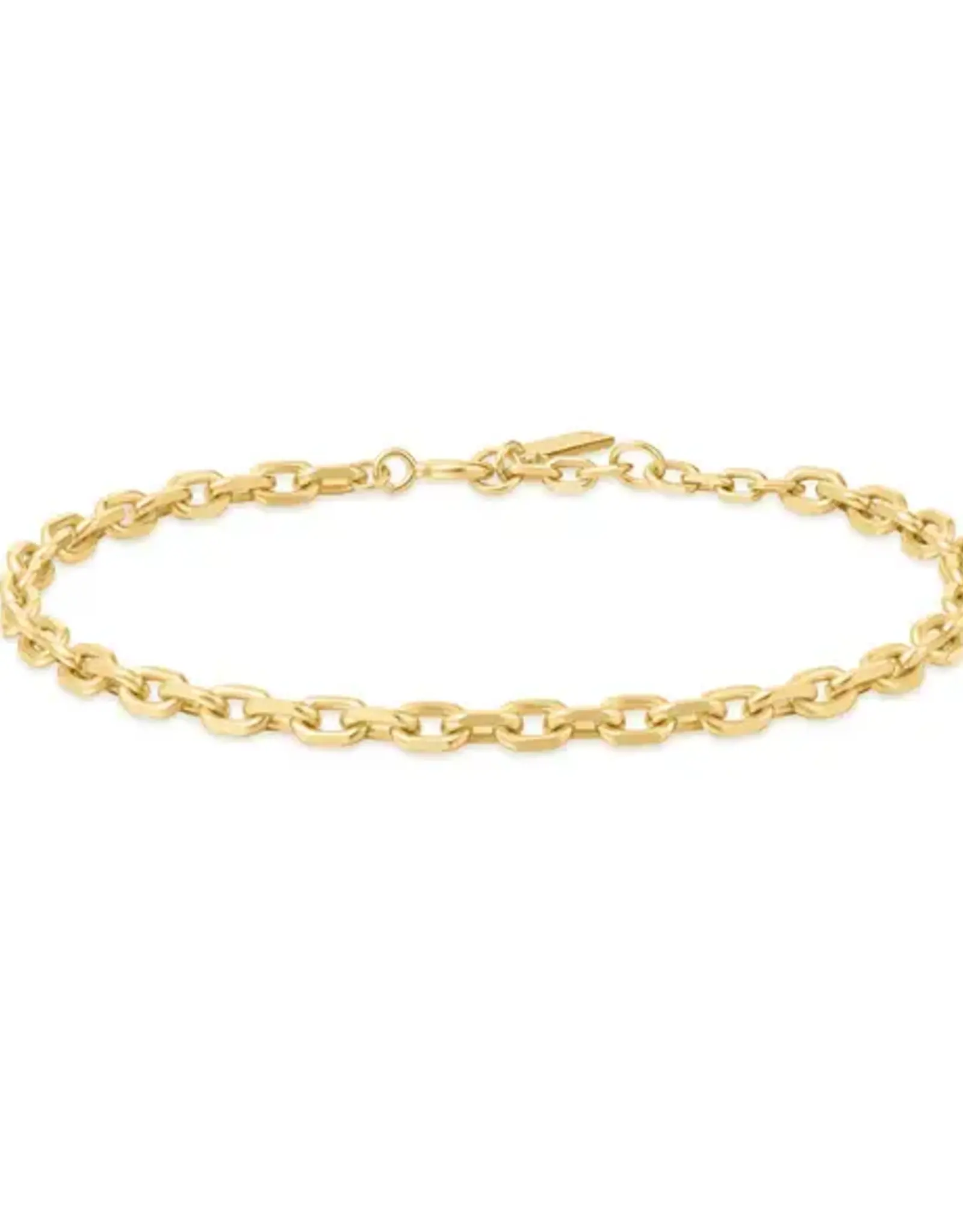 Ania Haie Armband - filia curb chain - goud