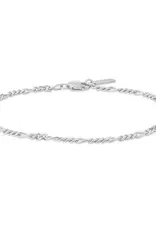 Ania Haie Armband -  filia curb chain - zilver