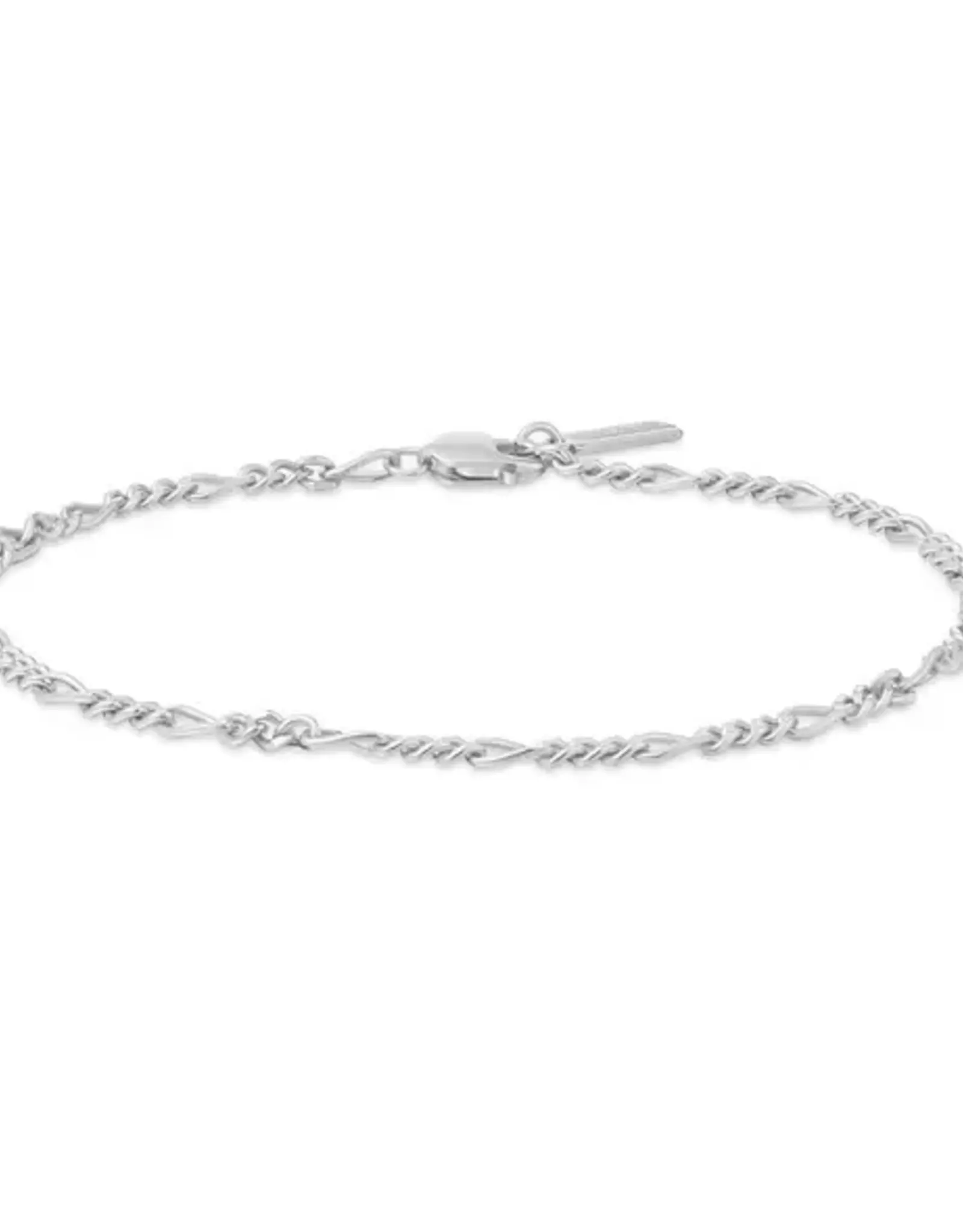 Ania Haie Armband -  filia curb chain - zilver