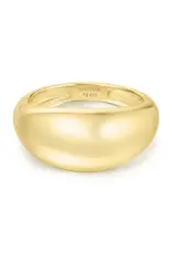 Ania Haie Ring - Gold bold dome