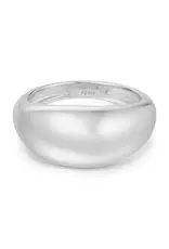 Ania Haie Ring - Silver bold dome