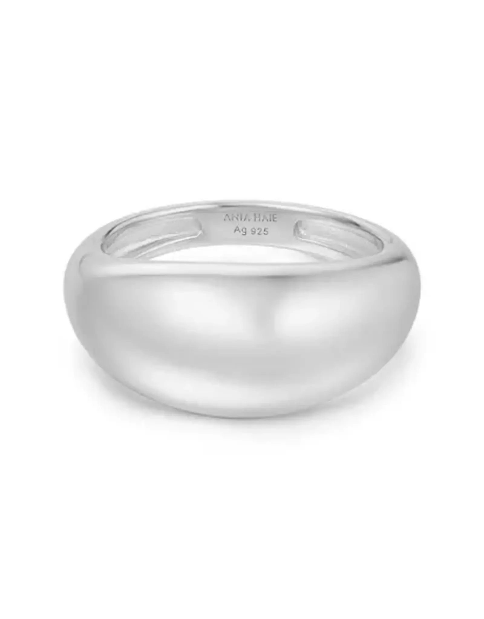 Ania Haie Ring - Silver bold dome