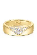 Ania Haie Ring - Pave cubic zirconia bold statement - goud