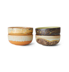 Tapaskom 70s ceramics - Drift groen bruin