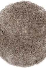 Tapijt - Crown rond brown 200cm
