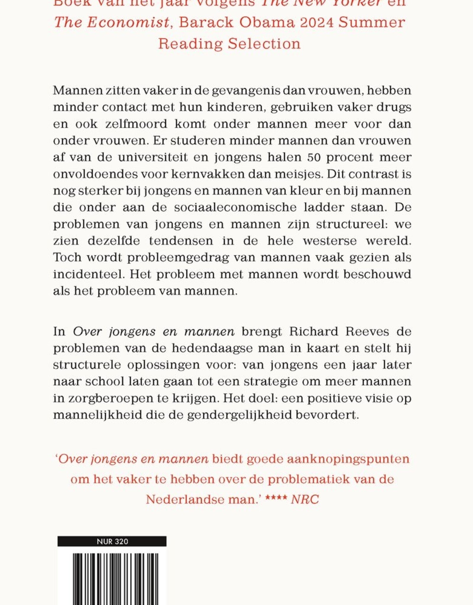 Boek - Over jongens en mannen