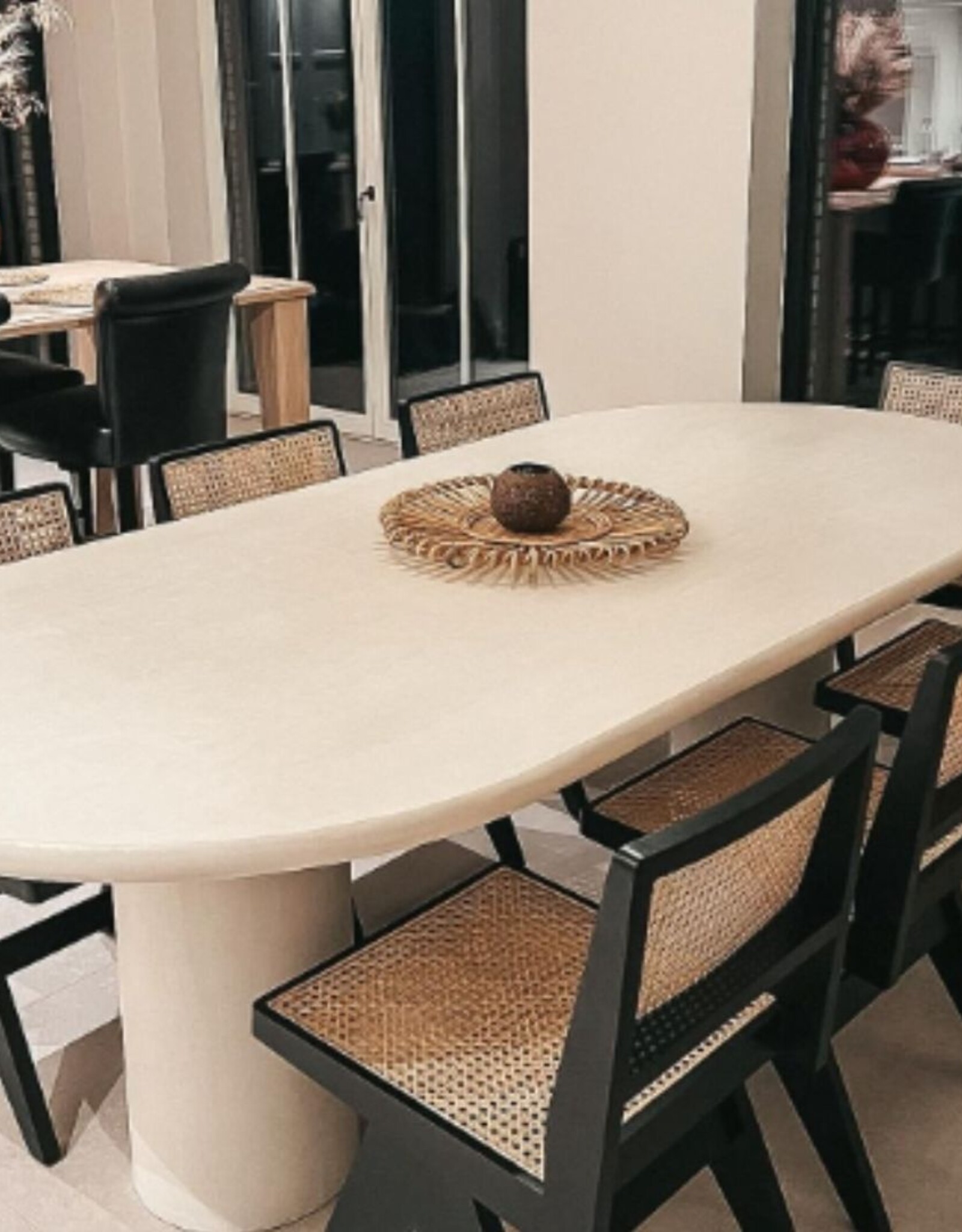 Mortex tafel -  Ovaal