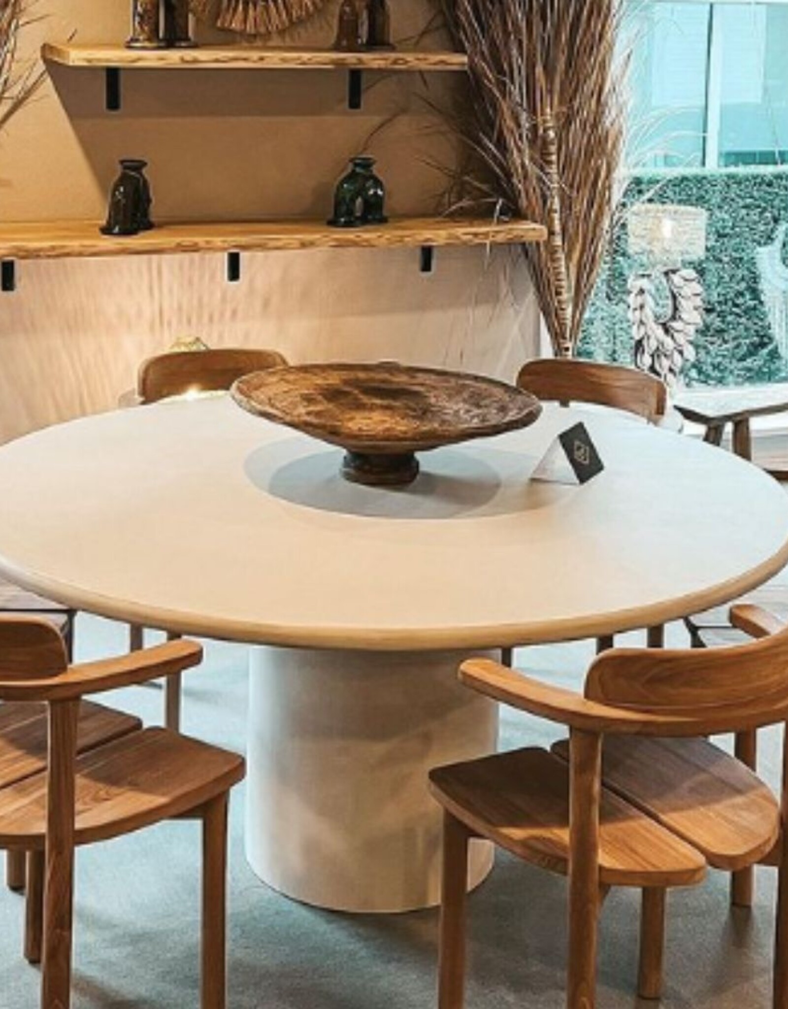 Mortex - Ronde tafel - Ronde rechte poot