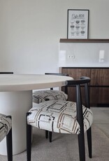 Mortex - Ronde tafel - Ronde rechte poot