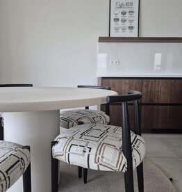 Mortex - Ronde tafel - Ronde rechte poot
